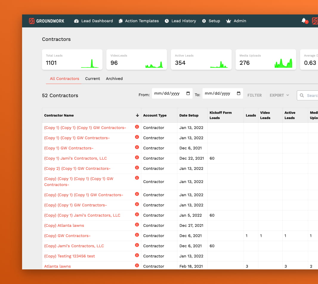 Screenshot of Groundwork