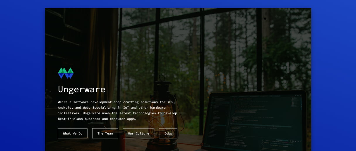 Screenshot of Unger Software Consulting