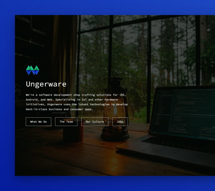 Screenshot of Unger Software Consulting