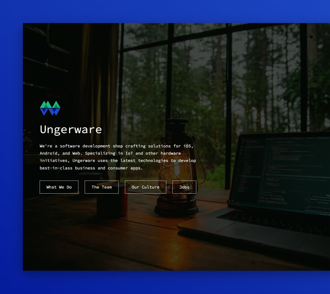 Screenshot of Unger Software Consulting