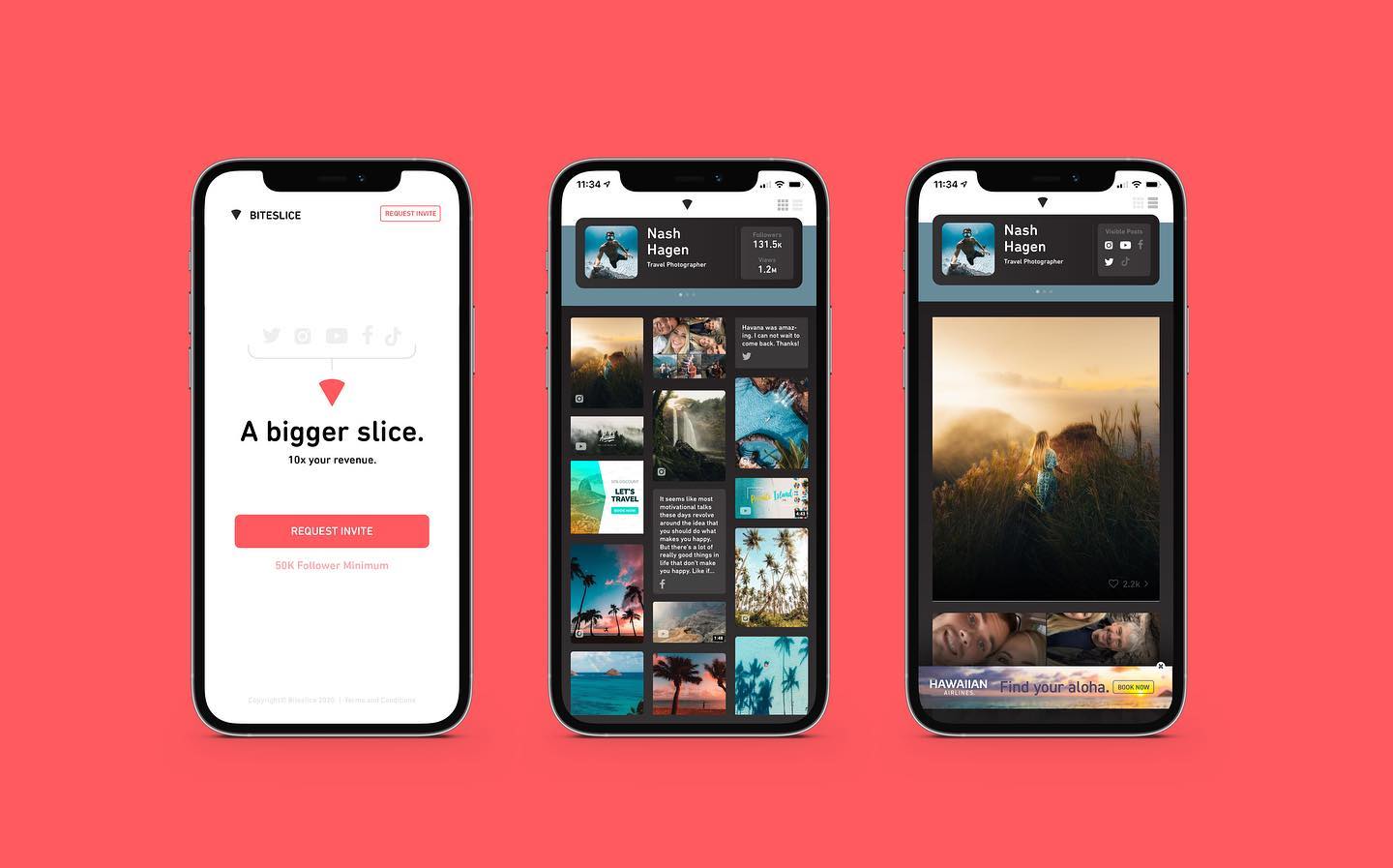 BiteSlice Mobile Site